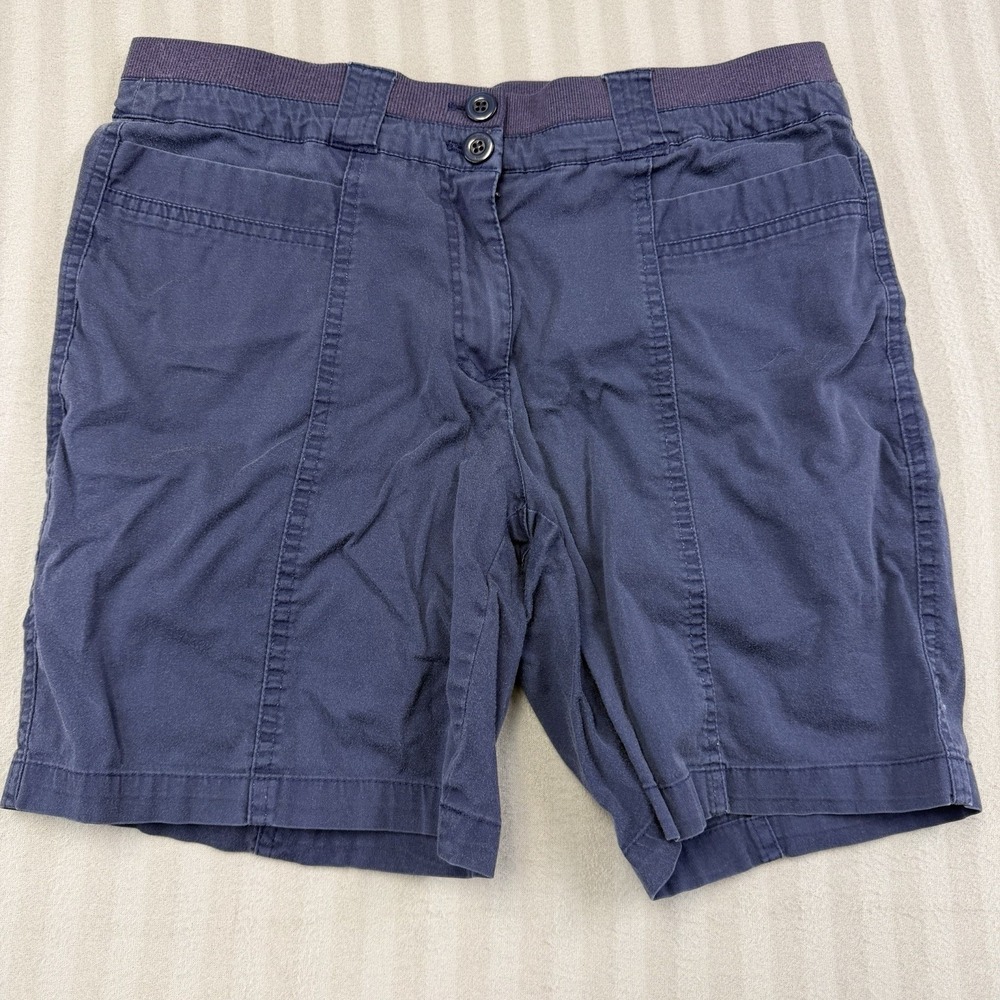 Coral Bay Women's Golf Flat Front Blue Golf Size 8